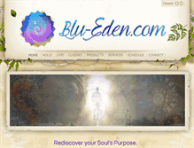 Tablet Screenshot of blu-eden.com